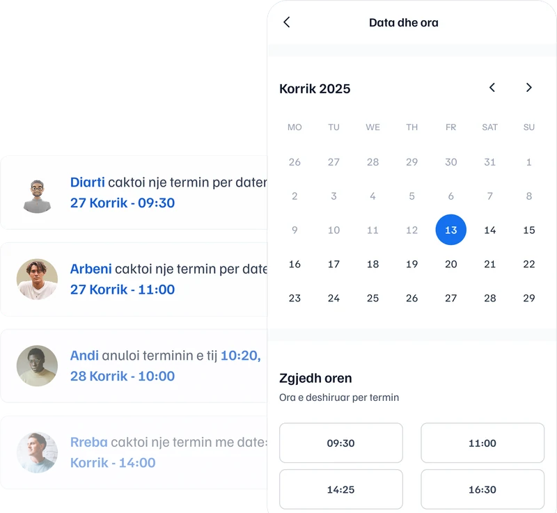 Timero business-management product preview